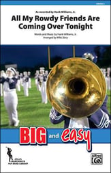 All My Rowdy Friends Are Coming Over Tonight Marching Band sheet music cover